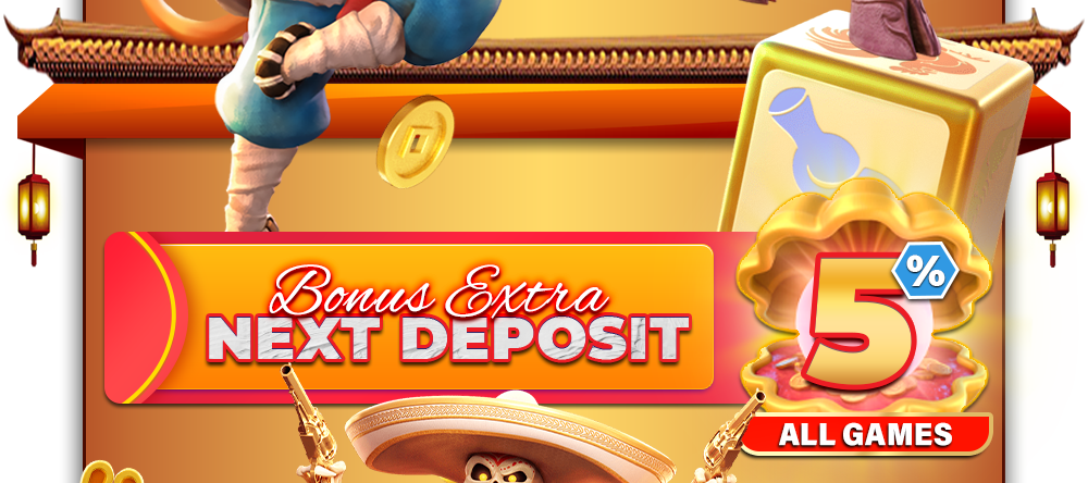 Bonus Extra Next Deposit 5%